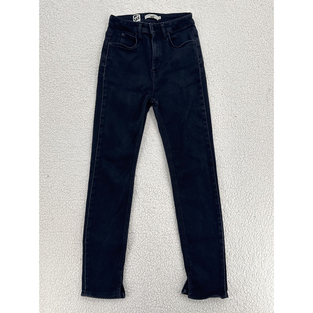 Ted Baker London Women Size 28 Anetaa High Rise Slim Faded Black Jeans
